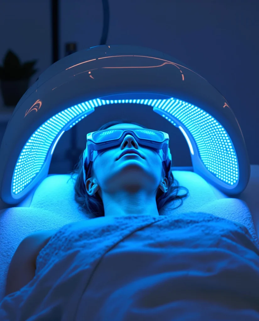 Blue Light Therapy Treatment