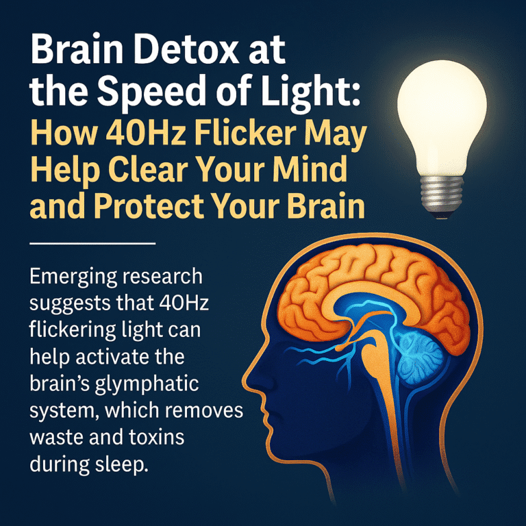 Gamma Light Therapy 40Hz Bulb - Improve Brain Function & Memory