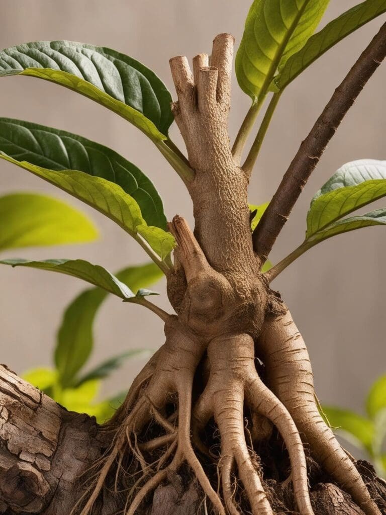 Ai generated image of Eurycoma longifolia Tongkat Ali