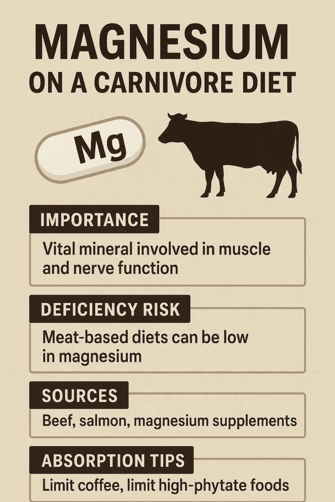 Magnesium on carnivore