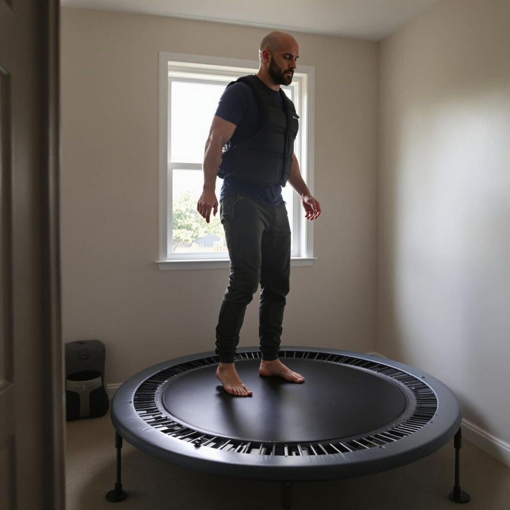 Ai Model Using a Rebounder in a box room