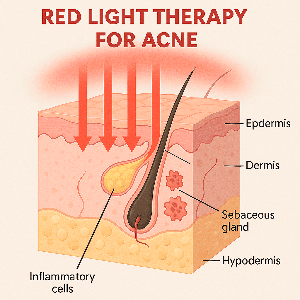 Red Light Therapy For Acne